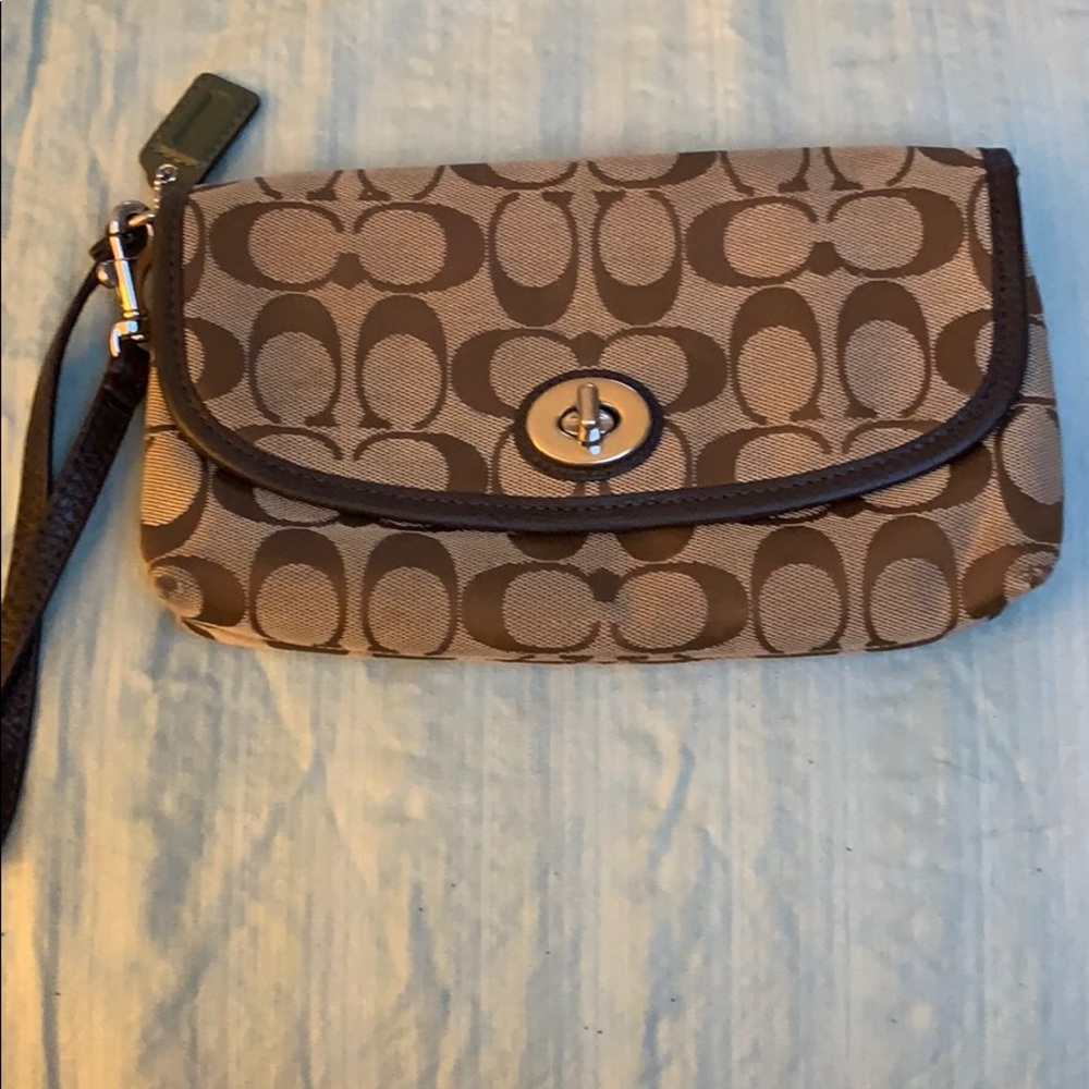 Coach wristlet